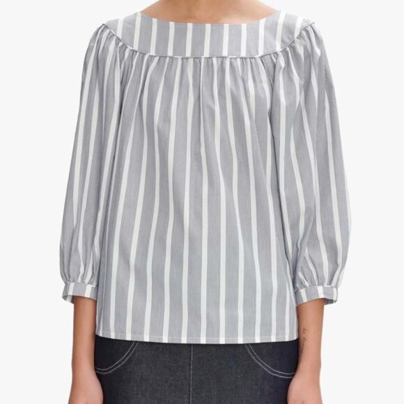 NWT A.P.C. x Katie Holmes Louisa Blouse 36 - Picture 2 of 6